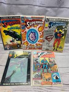 lot 42 image: Lot of 5 Vintage DC Comic Books