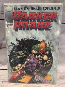 lot 46 image: Darker Image Issue #1 Comic Book (a 9.8 graded sold for $338 on Ebay)