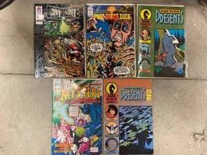 lot 72 image: Lot of 5 Misc. Vintage Comic Books