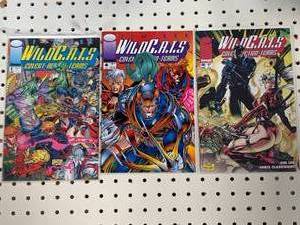 lot 76 image: Wild Cats Comic Book Issue # 3, 4, 10