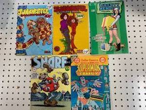 lot 80 image: Lot of 5 Misc. Vintage Comic Books