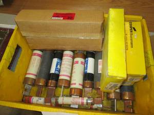 lot 12 image: Large Lot of Industrial Buse Fuses...