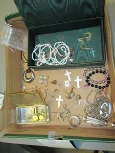 lot 31 image: Jewelry Lot Some Sterling Silver, ...