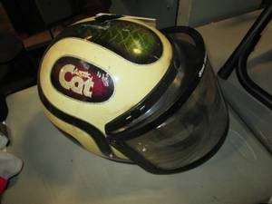 lot 51 image: Vintage Artic Cat Snowmobile Helmet...