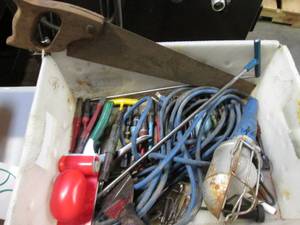 lot 57 image: Lot of Misc Hand Tools Including A ...