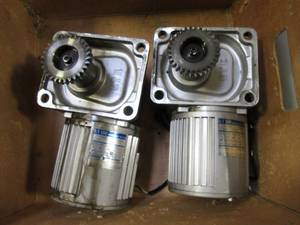 lot 58 image: Lot of (2) 0.1KW Induction Motors...