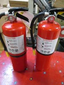lot 73 image: Lot of (2) Fire Extinguishers...
