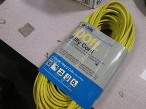 lot 78 image: 14GA HD 100 Utility Extension Cord...