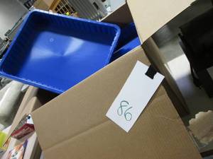 lot 86 image: Case of Large PartCraftTool Bins ...