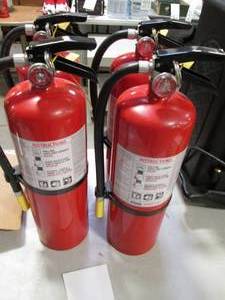 lot 101 image: Lot of (4) Fire Extinguishers...