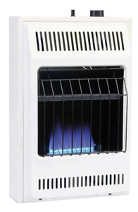 lot 51 image: WILLIAMS 10000 BTU Blue Flame Vent-Free Natural Gas Wall Heater with Built-In Thermostat