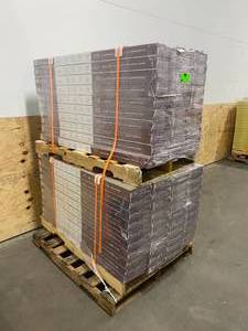 lot 8 image: HOME DECORATORS COLLECTION Lot of 70 Cases of-  Water Resistant EIR Silverton Oak 8 mm Thick x 7-12 in. Wide x 50-23 in Length Laminate Flooring (23.69 sq. ft. case)