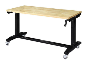 lot 35 image: HUSKY 52 in. Adjustable Height Work Table