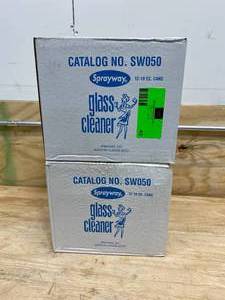 lot 42 image: SPRAYWAY Lot of 2 Cases of-  Glass Cleaner - 19oz (12 Per Case)