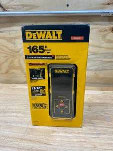 lot 80 image: DEWALT 165 ft. Laser Distance Measurer with Color Screen