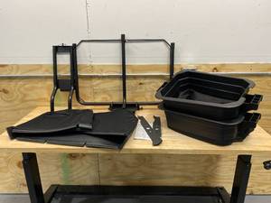 lot 98 image: RYOBI 30 in. Bagger for RYOBI Riding Mower