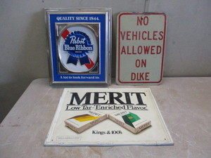 3 Vintage Signs