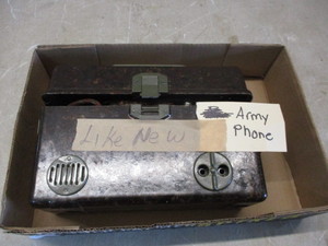 Vintage Army Phone