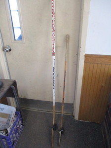 2 Hockey Sticks and Pucks