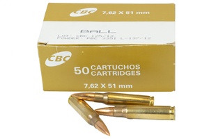 lot 127 image: CBC 7.62 Cartridges