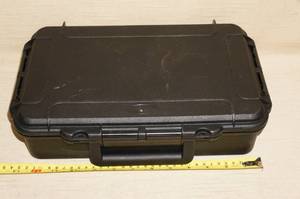 lot 158 image: Hard Shell Black Handgun Case