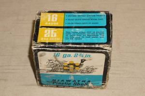 lot 136 image: Partial Box - 20 - Hiawatha 16 Gauge Shotshells