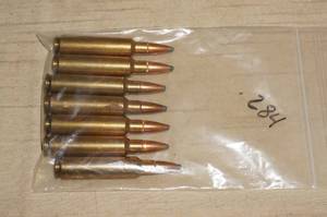 lot 99 image: 7 Rounds of Loose .284 Ammo
