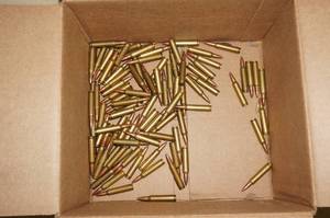 lot 100 image: .223 Loose Rifle Ammo