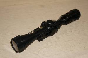 lot 64 image: Gamo 3-9 x 40 Rifle Scope with Red Dot