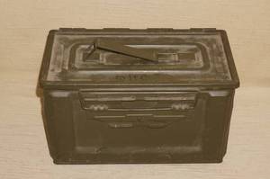 lot 69 image: .50 Cal Metal Ammo Box