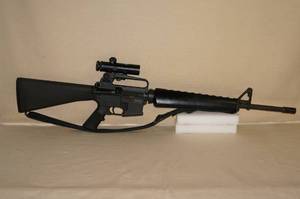 lot 24 image: Colt Sporter Match HBAR .223 Caliber AR Style Rifle
