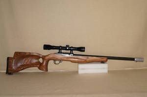lot 25 image: Ruger 1022 .22 LR Semi Automatic Target Rifle