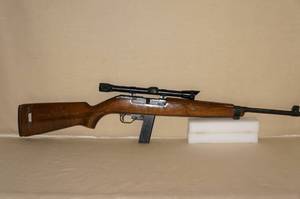 lot 28 image: Erma-Werke E-M1 .22 Caliber Semi-Auto  Rifle
