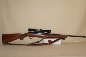 lot 31 image: Winchester Model 100 .284 Caliber Rifle w Scope