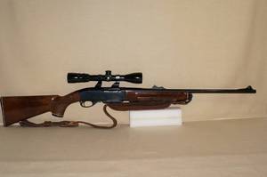 lot 33 image: Remington 7400 .30-06 Caliber Rifle w Scope