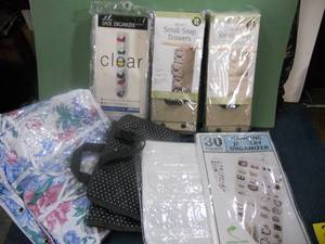 lot 20 image: New Year Resolution Organizing Lot Snap drawers with hanging holders, Shoe organizers, Jewelry and Make up Organizers