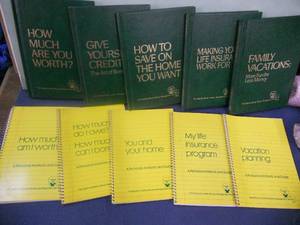 lot 94 image: New Years Resolution Get Finances in Order Financial Planning Books and Workbooks - Complete Set, Full Course