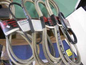 lot 101 image: Lawnmower Belts