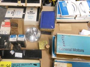 lot 34 image: General Motors and Chevrolet and  Corvette Parts