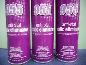 lot 36 image: 3 Cans - 955 Sprayway Anti-Stat Static Eliminator