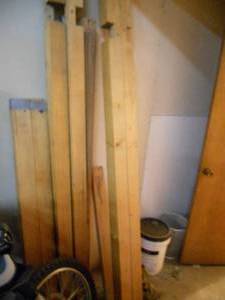 lot 155 image: Solid Strong BunkBed Frame