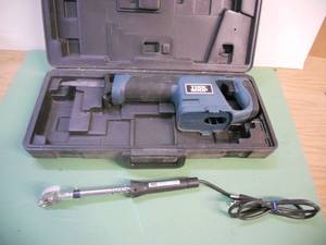 lot 167 image: RALT Mod. RA 5 50 W 110 V and Toolshop Cordless Recipricating Saw without Battery