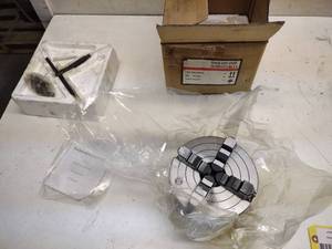 8 4-Jaw Chuck...