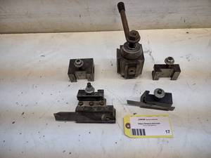 BXA Tool Post with (4) Tool Holders...