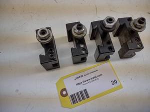 (4) BXA Tool Holders...