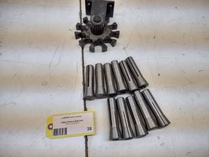 R8 Collet set with Rack...