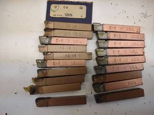 (19) C-6 C6 38 x 2 12 Lathe Cut...