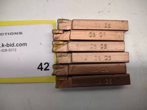 (6) C-6 C5 38 x 2 12 Lathe Cutt...