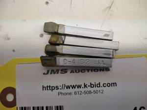 (4) C-4 C2 14 x 2 Lathe Cutters...