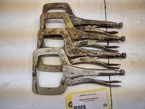 (4) Vice Grips 11R Clamps...